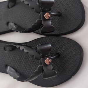 New without tags Kate spade black flip flops 6